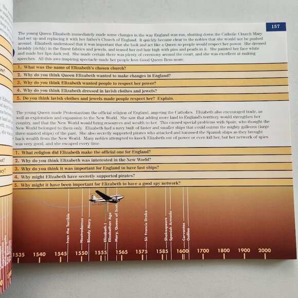 See Time Fly Visualizing and Verbalizing History Stories Book Volume 2 1454 to 1 - Picture 6 of 15